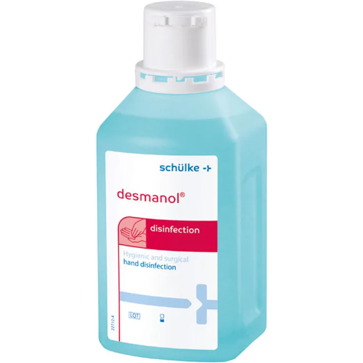 Schülke & Mayr Desmanol pure Händedesinfektion Lösung 500 ml, hygienische Sauberkeit
