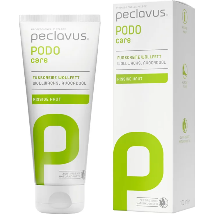 Ruck Peclavus Podocare Fußcreme Wollfett 100 ml