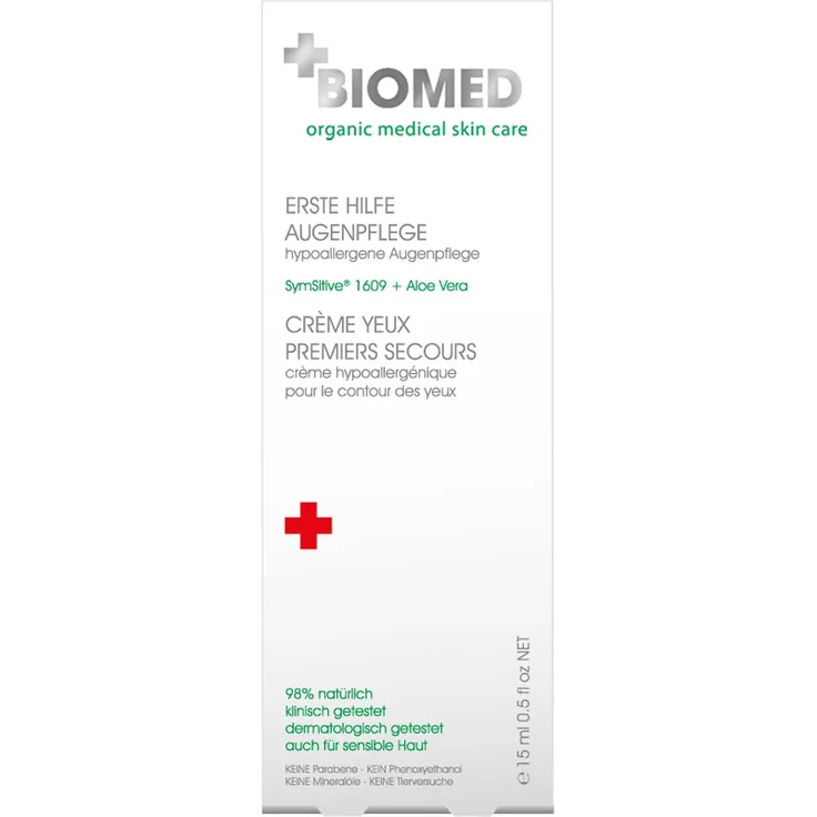Biomed Erste Hilfe Augenpflege Creme 97%