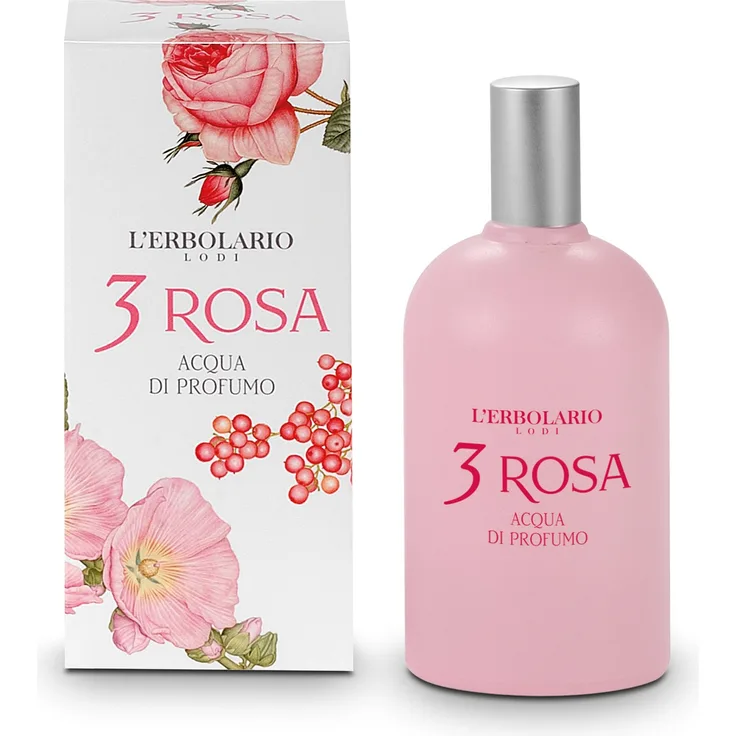 L'Erbolario 3 ROSA Eau de Parfum (EdP) Damenduft 50 ml