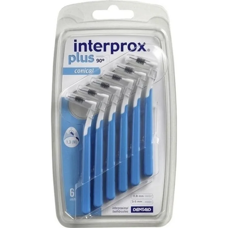Interprox plus conical blau Interdentalbürste 6 Stück