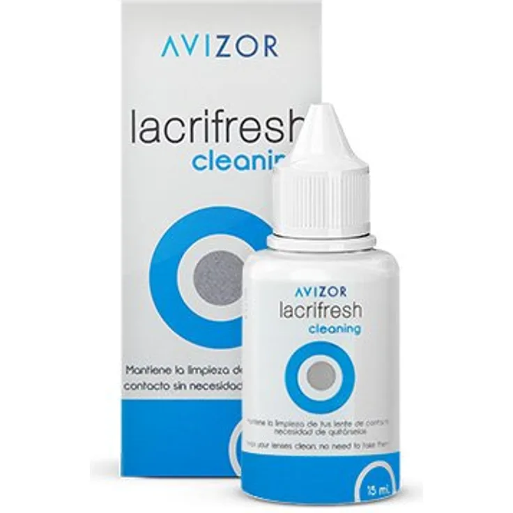 Avizor Lacrifresh Cleaning 15ml All-in-One-Lösung zur Reinigung, Desinfektion & Aufbewahrung
