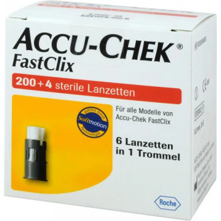 Accu-Chek FastClix Stechhilfen 204 Stück