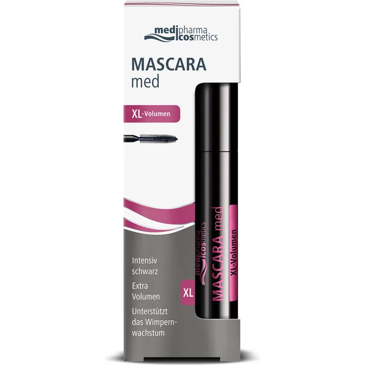 Medipharma Cosmetics Wimperntusche med Volumen 6 ml
