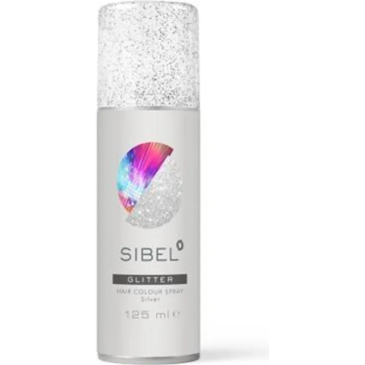 Sinelco Farbspray 125 ml silver glitter