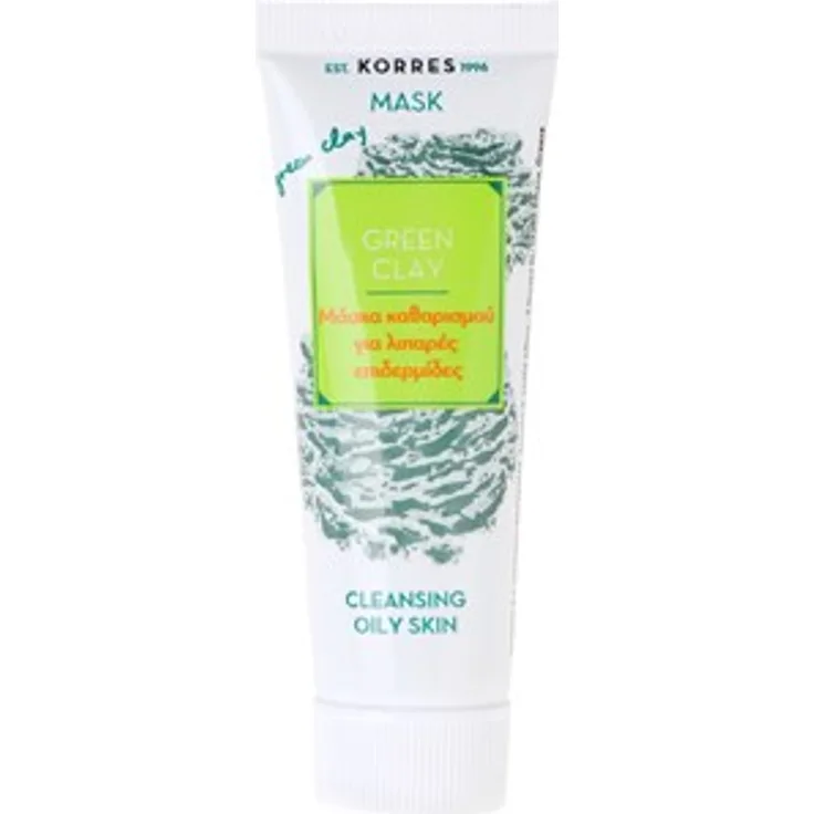 Korres Gesichtspflege Cleansing Weekly green Clay Cleansing Oily Skin Mask 18 ml