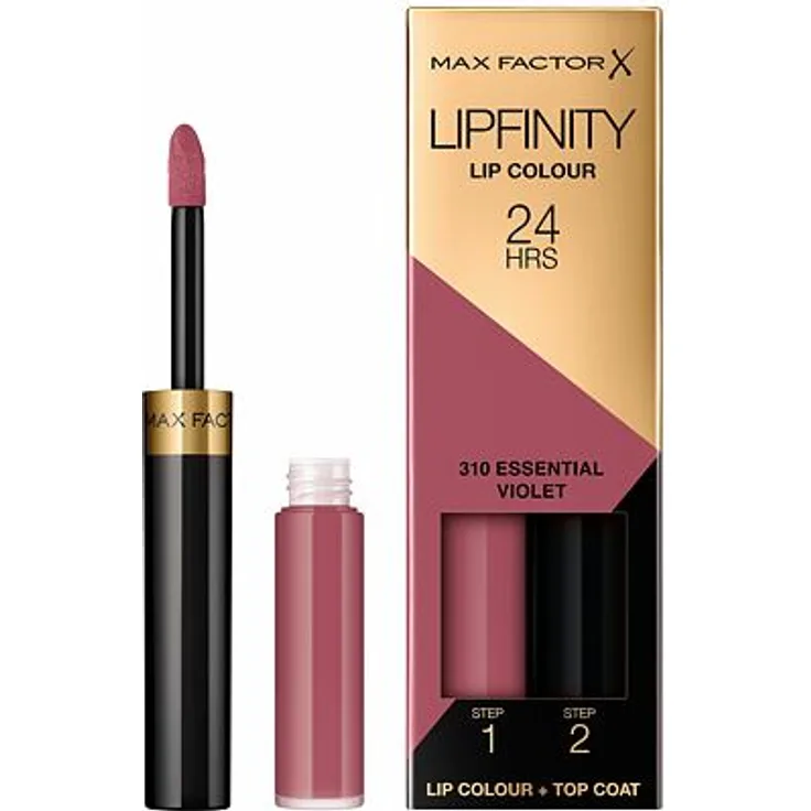 Max Factor Lipfinity 24HRS Langanhaltender Lippenstift mit Balsam 4,2 g Farbton 310 Essential Violet
