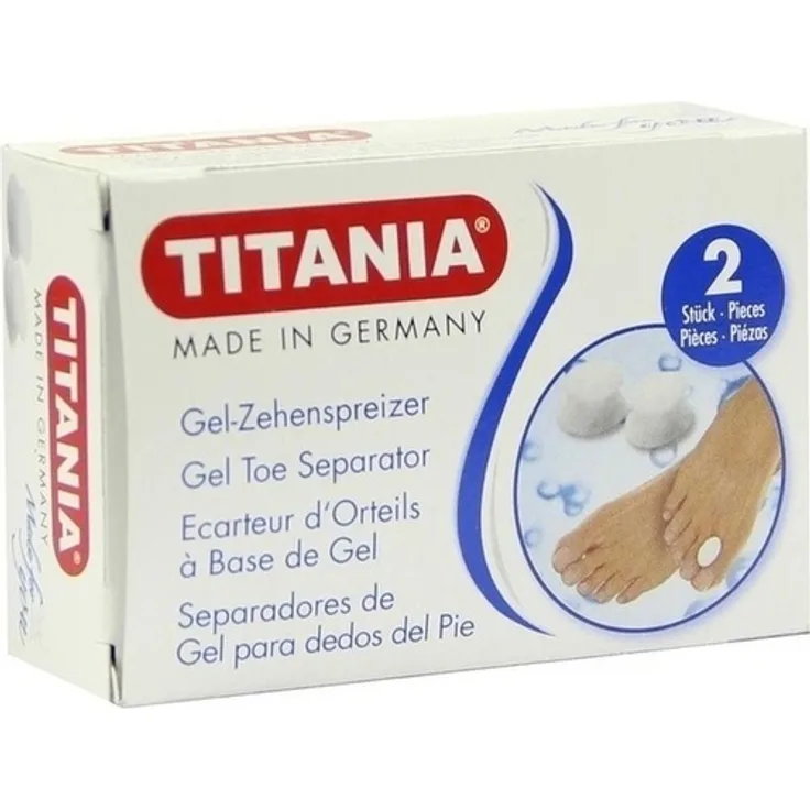 Axisis Zehenspreizer aus Gel Titania 2 St.
