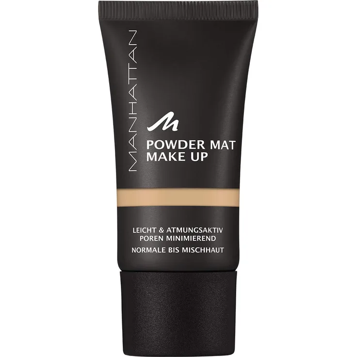 Manhattan Cosmetics Powder Mat Make-up  Farbe Warm Ivory 79 30 ml