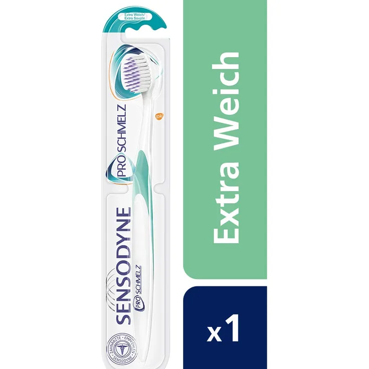 Sensodyne ProSchmelz Zahnbürste, Extra Weich, 1 Stück, schonend zum Zahnschmelz  - Preisvergleich