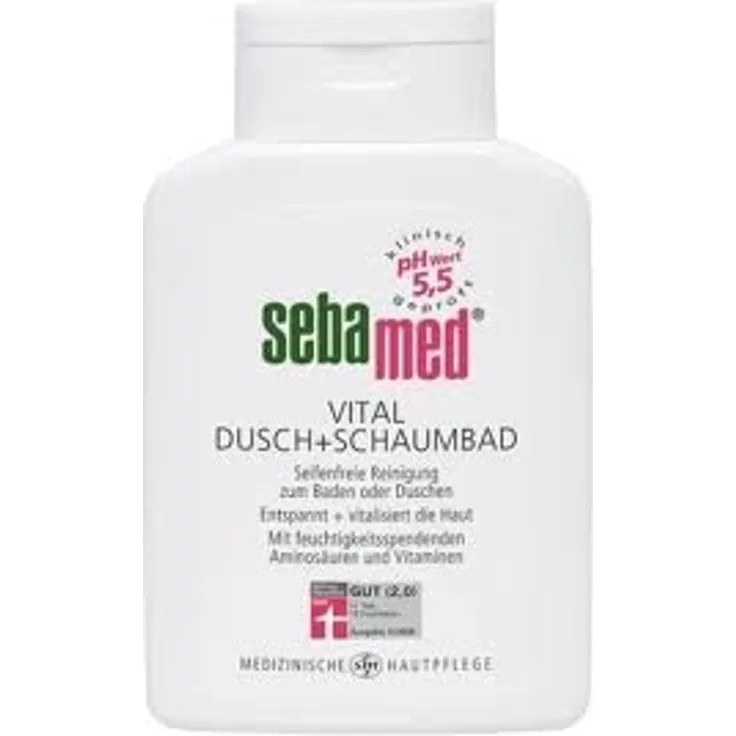 Sebamed Vital Dusch 200 ml für Alle Hauttypen geeignet