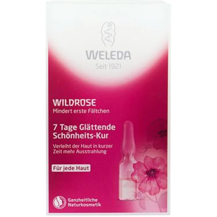 Weleda Wild Rose 7 Day Smoothing Beauty Treatment gesichtsöl Für Müde U. Beanspruchte Haut 5,6 ml – Bild 1