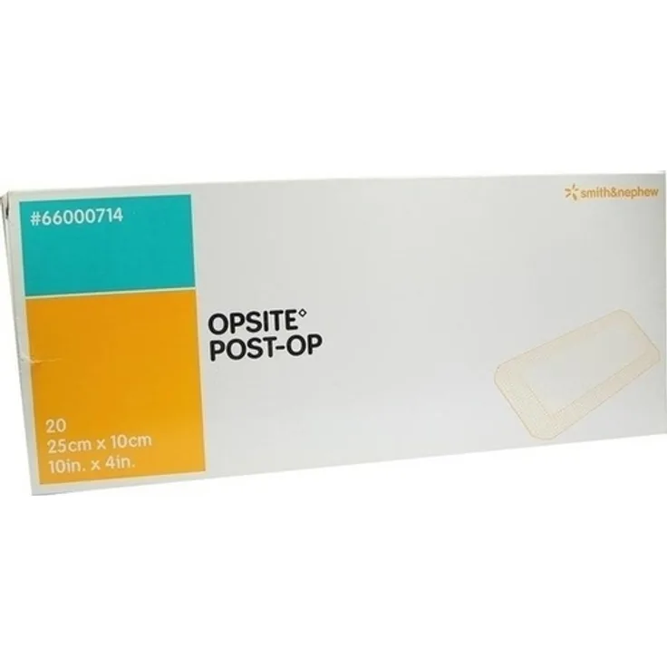 Smith & Nephew Opsite Post-OP 10x25 cm Verband einzeln steril 20 St.