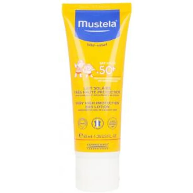 Mustela Sonnenmilch Schutzlotion für Babys und Kinder LSF 50  (40 ml)