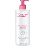 Topicrem Gel Body Care Ultra-Hydratant Gentle Cleansing Gel 500 ml mit feuchtigkeitsspendender Wirkung für trockene Haut