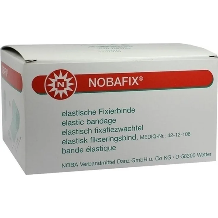 Nobamed Paul Danz Nobafix Fixierbinden elast.8 cmx4 m 20 St.