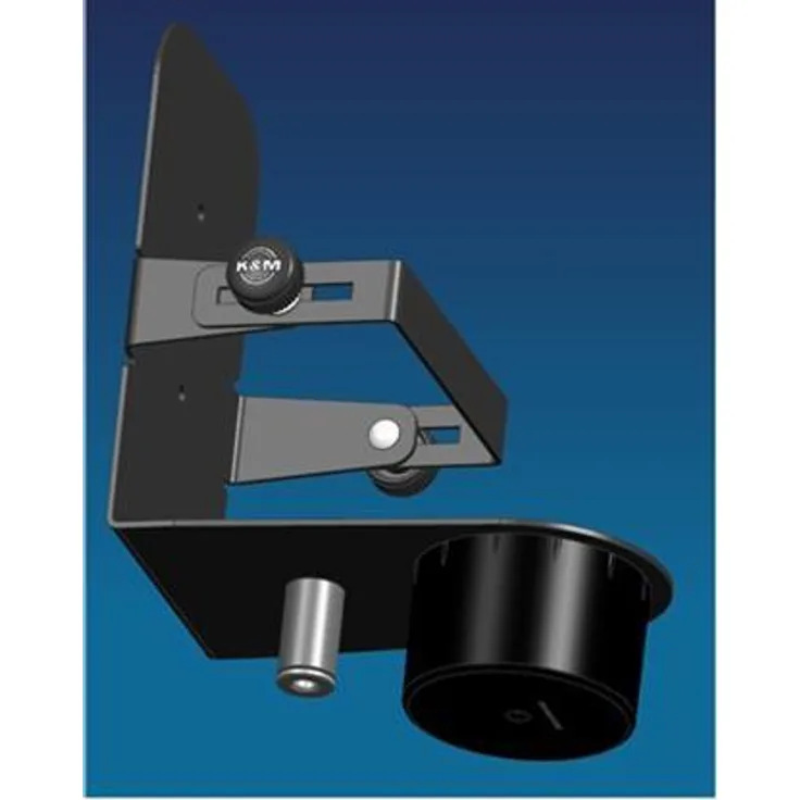 König & Meyer 80335 Desinfektionsmittelhalter 3-8 & 5-8 Gewindeanschluss, schwarz