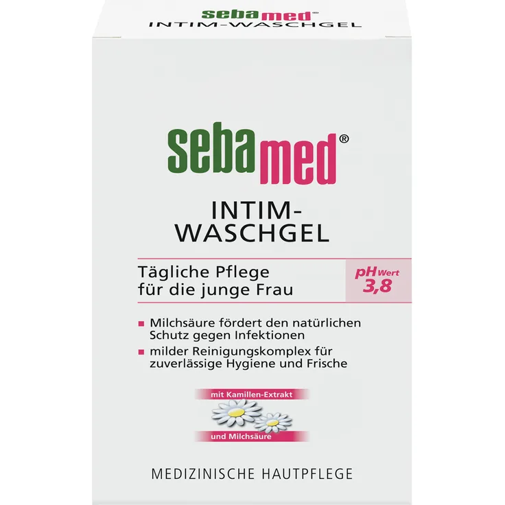 Sebamed Intim Waschgel Kamille Extrakt und Milchsäure 200ml 2er Pack