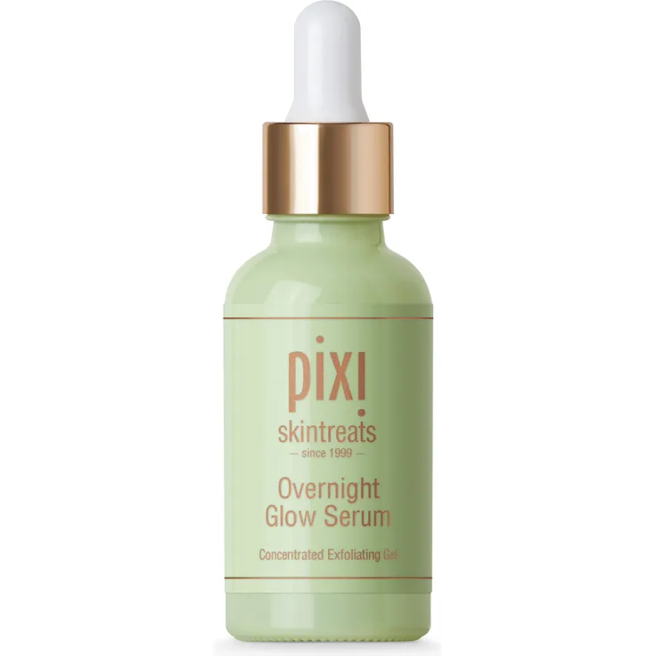 Pixi Skintreats Overnight Glow Serum Gel Alle Hauttypen 30 ml, feuchtigkeitsspendende Wirkung