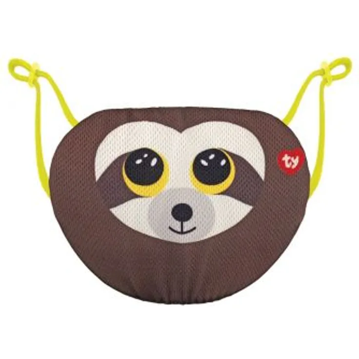 Beanie Boo - Mund-Nasen-Maske - Faultier - Dangler