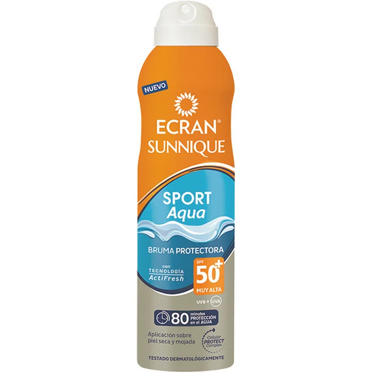 Ecran Sonnencreme Sonnenschutzmousse LSF 50 Sonnenschutzlotion Sport Aqua 250 ml