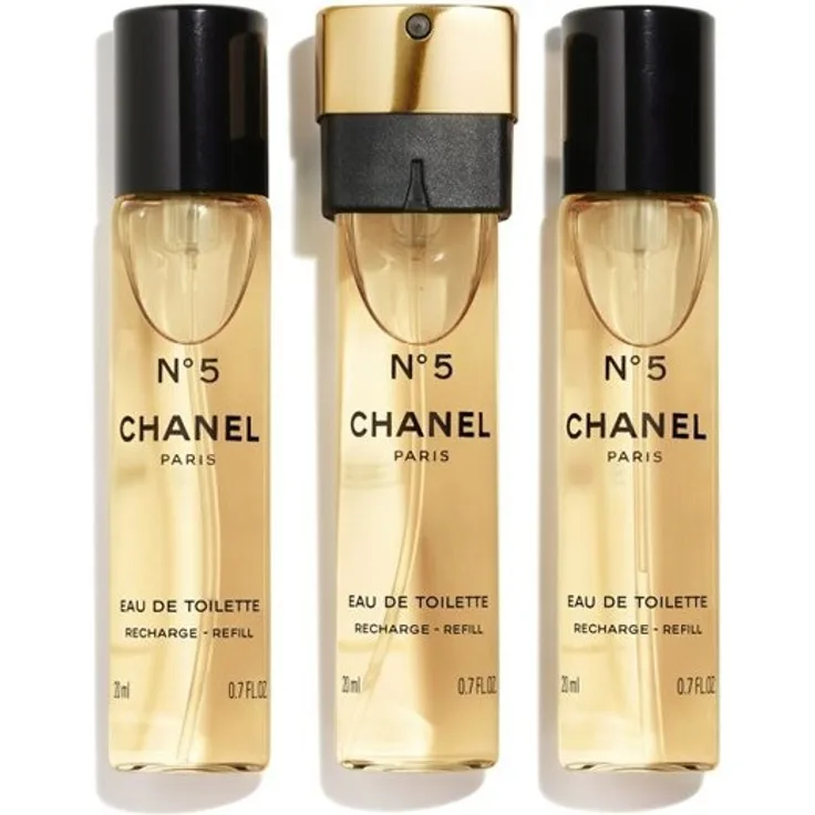 Chanel No 5 Eau de Toilette (EdT) Refill Set 3 x 20 ml