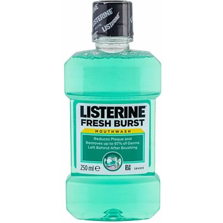 Listerine Mouthwash Fresh Burst Mundwasser für frischen Atem 250 ml – Bild 1