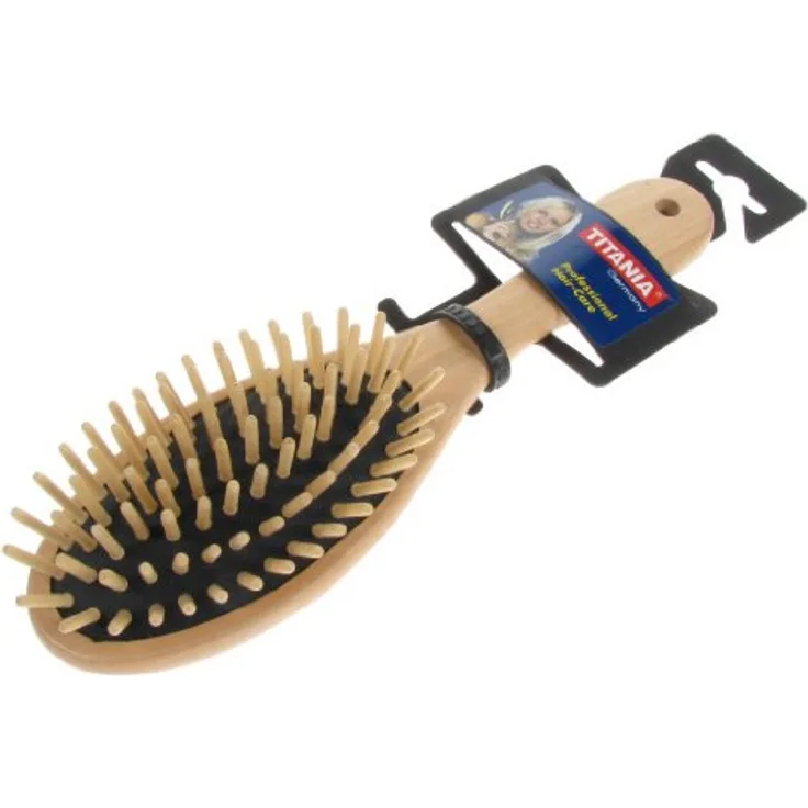 Titania Pneumaticbürste Holz Groß