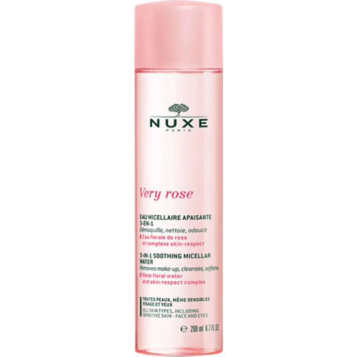 Nuxe Very Rose 3-In-1 Soothing Micellar Water, für Damen und Herren  – Bild 1