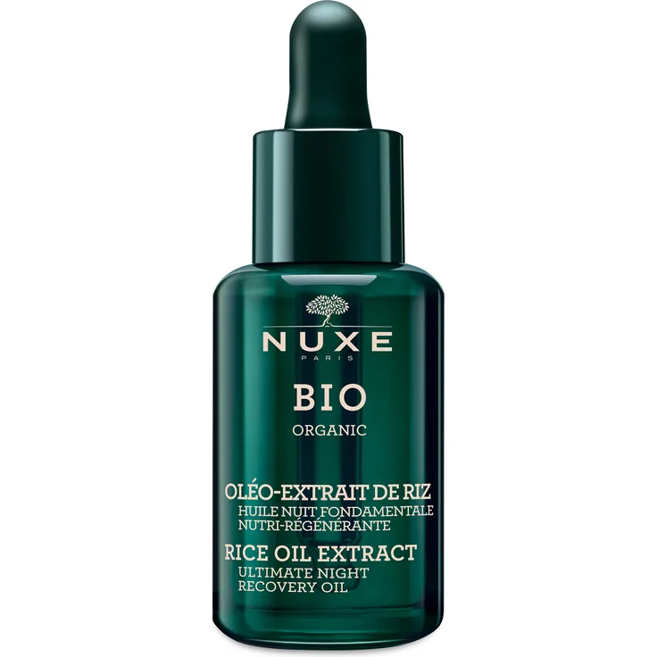 Nuxe Rice Oil Extract Ultimate Night Recovery Oil Anti-Aging Gesichtsserum 30 ml mit hautverjüngernder Wirkung