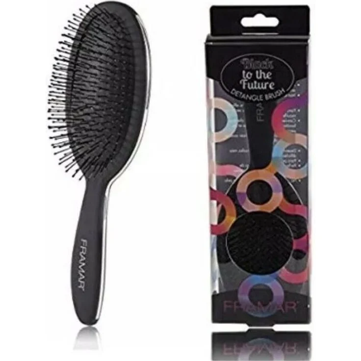 Framar Toys Detangle Brush Black to the Future – Bild 1
