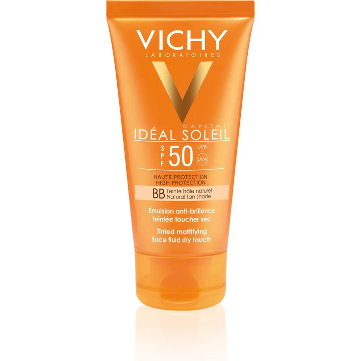 Vichy Idéal Soleil BB Tinted Dry Touch Face Fluid LSF50 50 ml