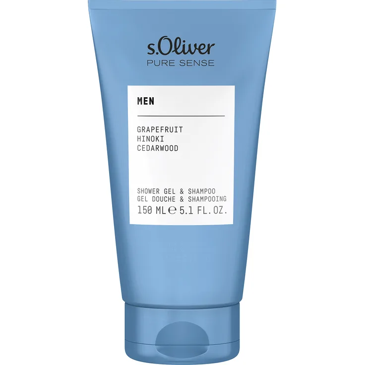 s.Oliver Pure Sense Men Shower Gel & Shampoo 150 ml