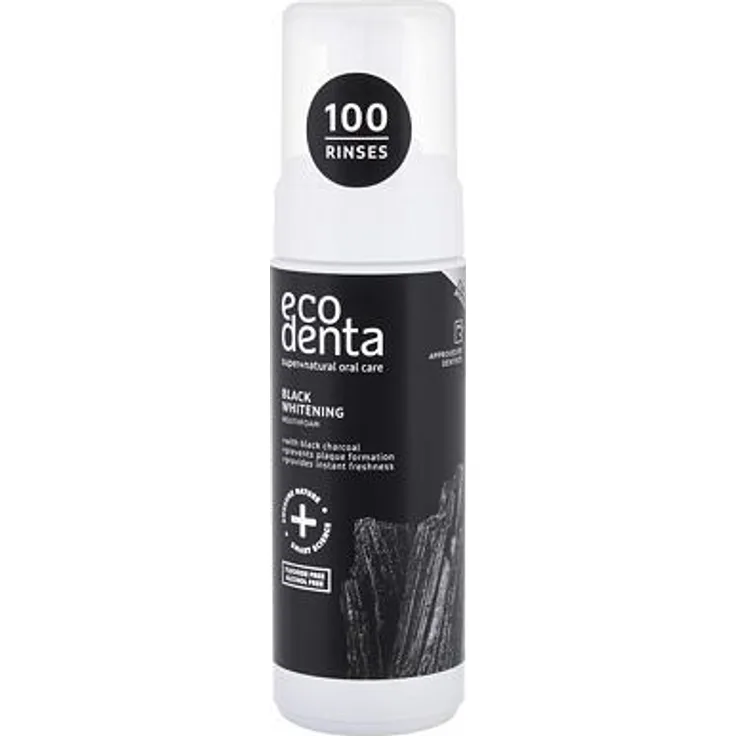 Ecodenta Mouthfoam Black Whitening Mundschaum für perfekt weiße Zähne 150 ml