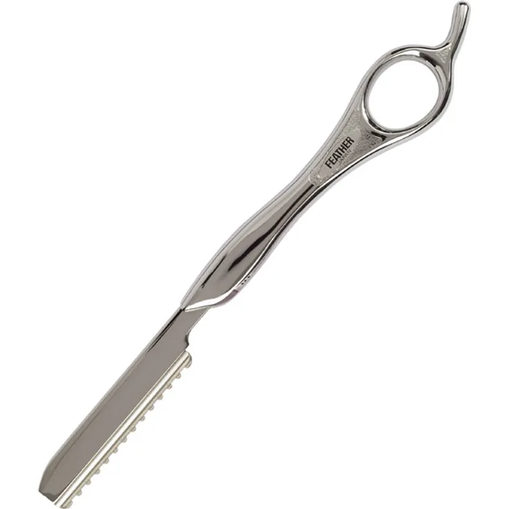 Feather Rasiermesser, silber