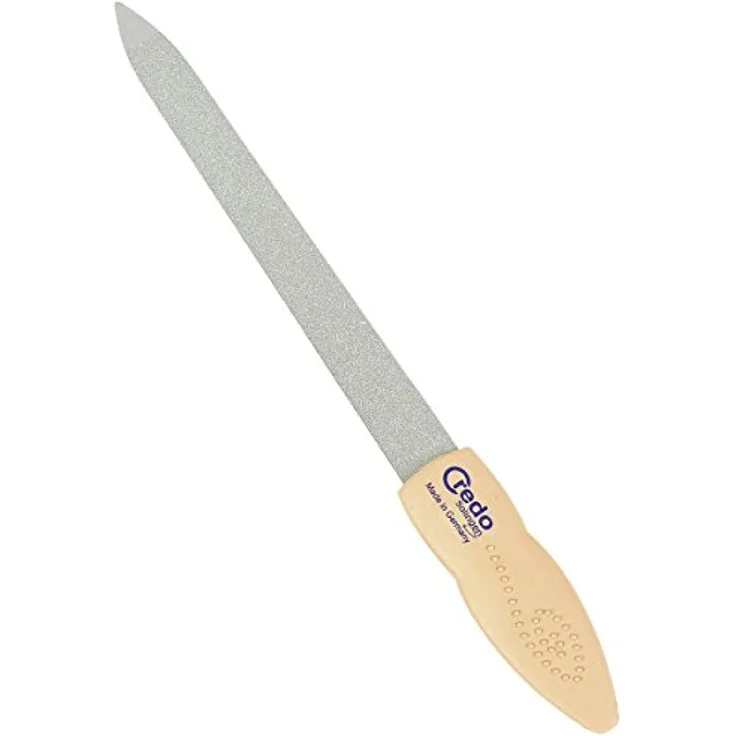 Credo Saphir-Nagelfeile 6, zur Mani- und Pediküre, zum präzisen Kürzen und Formen von Fuß- und Fingernägeln