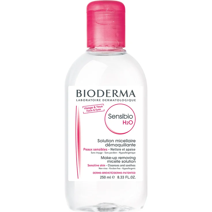 Bioderma Lotion Sensibio H2O Solution Micellaire, für Damen und Herren 250 ml – Bild 1