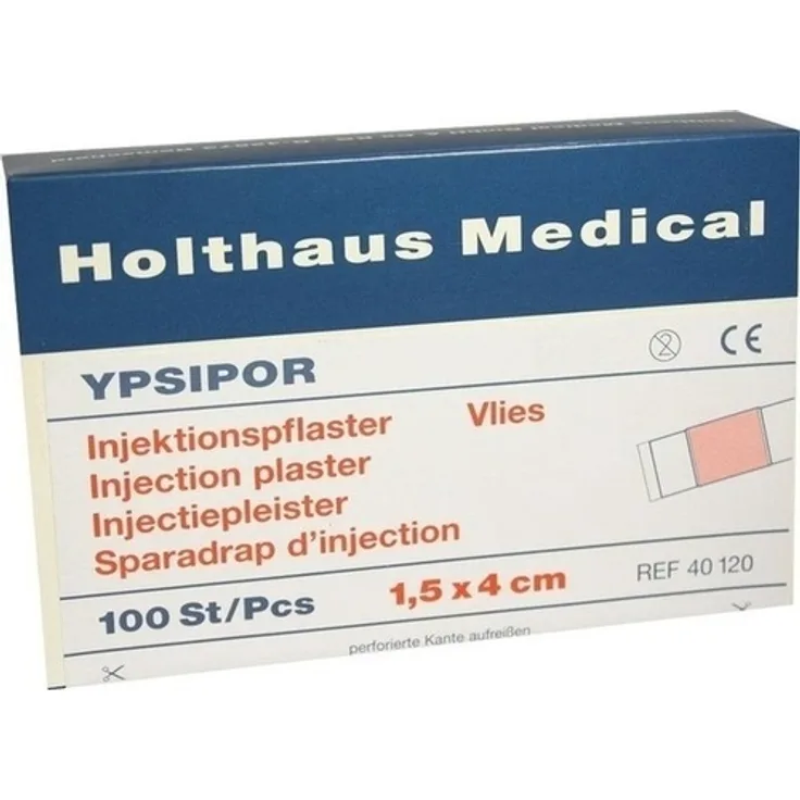 Holthaus Medical Injektionspflaster Ypsipor 1,5x4 cm 100 St.