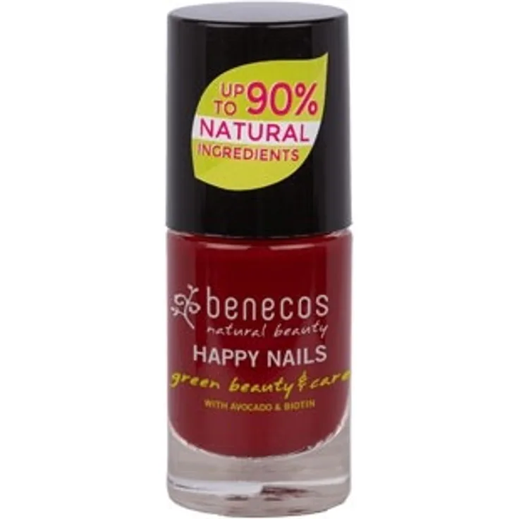 Benecos Nail Polish Cherry Red 5 ml, Farbton: Rot