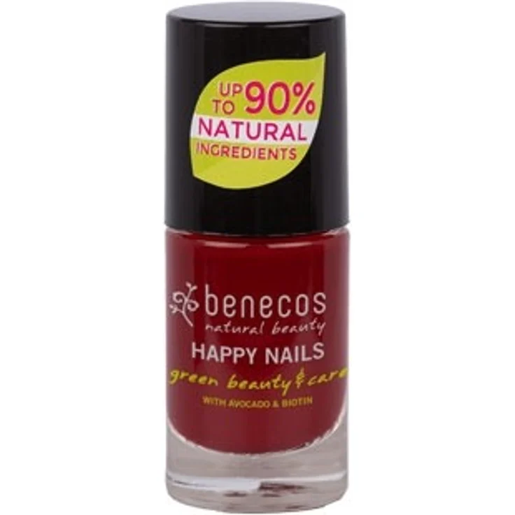 Benecos Nail Polish Cherry Red 5 ml, Farbton: Rot