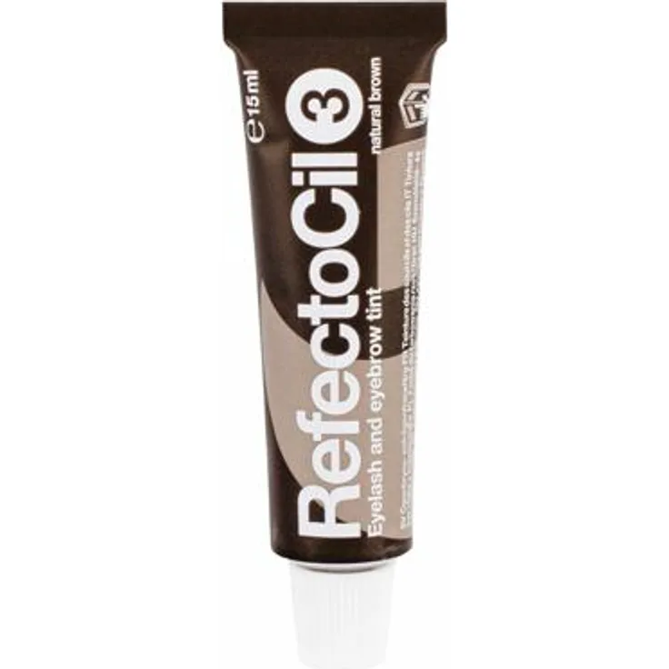 RefectoCil Eyelash And Eyebrow Tint Augenbrauen- und Wimpernfarbe 3 Natural Brown 15 ml