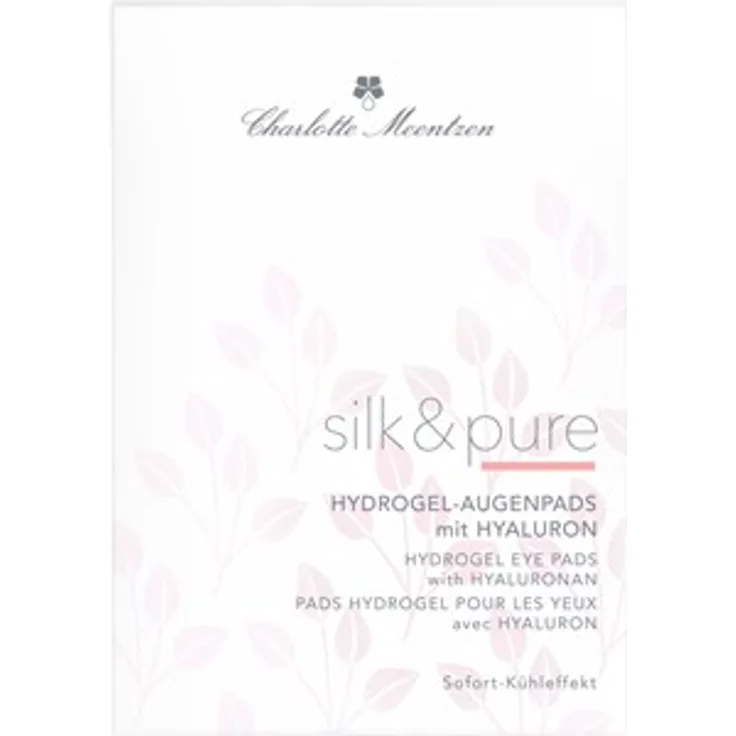 Charlotte Meentzen Silk & Pure Hydrogel-Augenpads 5 Stück