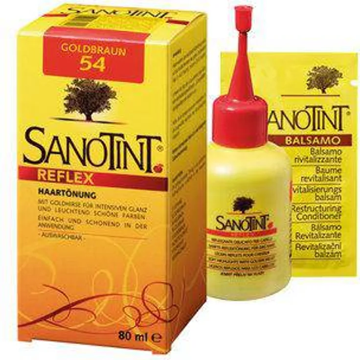 Firstorganicbaby Sanotint Reflex hair dye no. 54 Auburn, 80ml