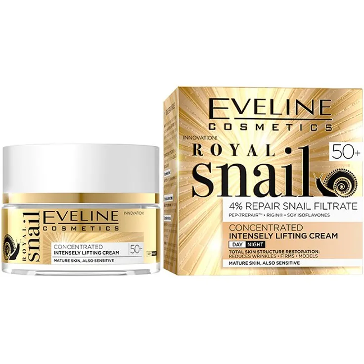 Eveline Royal Snail Creme 50+ 50 ml mit einer pflegenden Wirkung