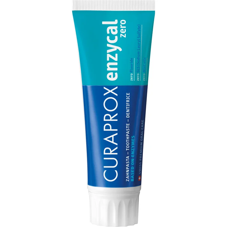 Curaprox enzycal zero Zahnpasta 75 ml – Bild 1