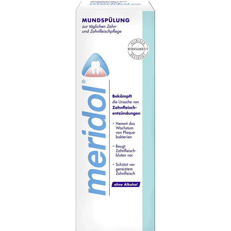 Meridol Mundspülung, 400 ml, für ein strahlend sauberes Lächeln