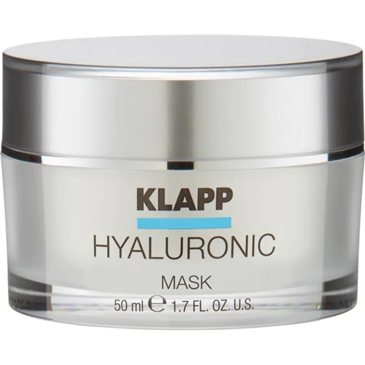 Klapp Hyaluronic Mask 50 ml, straffende und feuchtigkeitsspendende Wirkung, Kühlend, pflegend