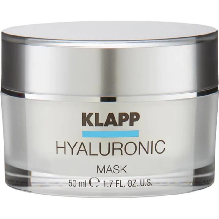 Klapp Hyaluronic Mask 50 ml, straffende und feuchtigkeitsspendende Wirkung, Kühlend, pflegend – Bild 1
