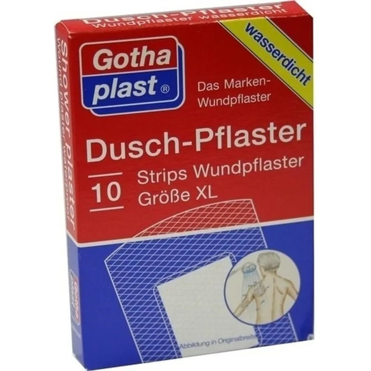 Gothaplast Gothaplast Duschpflaster XL 48x70 mm 10 St.