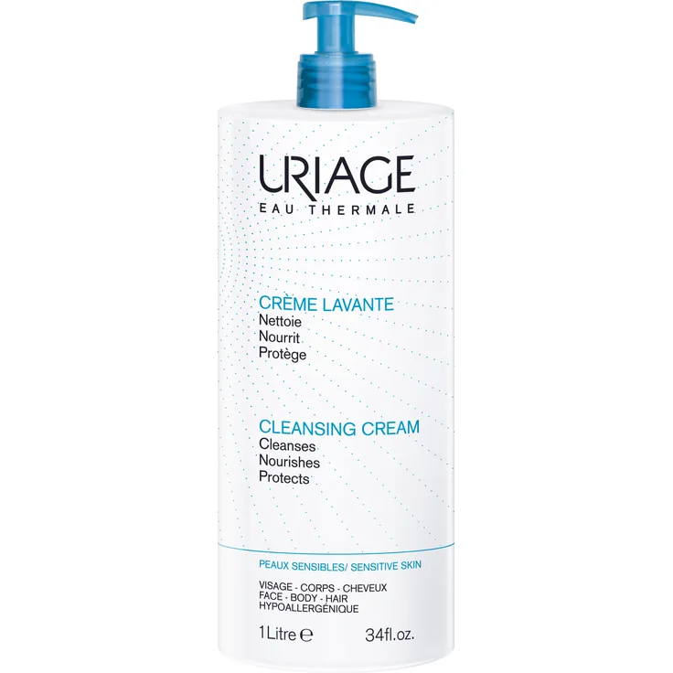 Uriage Cleansing Cream 1000 ml für Alle Hauttypen geeignet